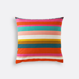 Paraiso Striped Cotton Pillowcase - thumbnail 3