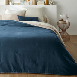 Velvet Quilted Cotton Velvet Bedspread