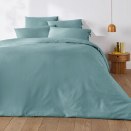 Scenario Plain Cotton Pillowcase with Tie Fastening - thumbnail 2