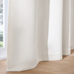 Montego Woven Effect Hidden Tab Top Blackout Curtain - thumbnail 3