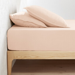 Linot 35cm High Washed Linen Fitted Sheet