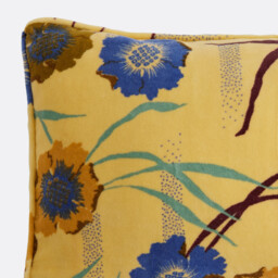 Mowan Printed Cotton Velour Rectangular Cushion Cover 50x30cm - thumbnail 3