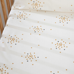 Cotton Percale Baby's Fitted Sheet with 17cm Flap - thumbnail 3