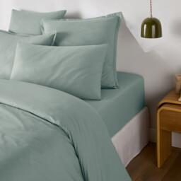Scenario Cotton Percale 200 Thread Count Zip-Up Duvet Cover - thumbnail 1