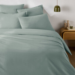 Scenario Cotton Percale 200 Thread Count Zip-Up Duvet Cover - thumbnail 4