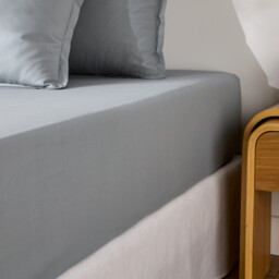 Scenario Cotton Percale 200 Thread Count Fitted Sheet, 35cm Flap - thumbnail 1