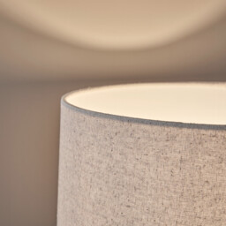 Nestwood Lamp in Walnut-Stained Oak and Linen - thumbnail 4