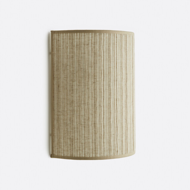 Jakoma Wall Light in Pleated Linen H25cm - image 1
