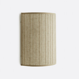 Jakoma Wall Light in Pleated Linen H25cm - thumbnail 1