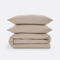Washed Recycled Polyester Microfibre Bed Set - thumbnail 4