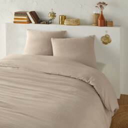Washed Recycled Polyester Microfibre Bed Set