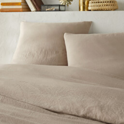 Washed Recycled Polyester Microfibre Bed Set - thumbnail 2