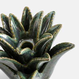 Tropia Ceramic Palm Candle Holder, Height 14.3cm - thumbnail 3
