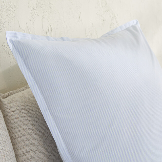 Sabbal Washed Cotton Percale 300 Thread Count Pillowcase - image 1