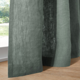 Onega Washed Linen Curtain with Eyelets - thumbnail 3