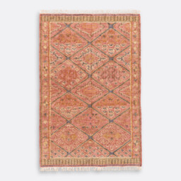 Saliha Kilim Jute Cotton Rug - thumbnail 3