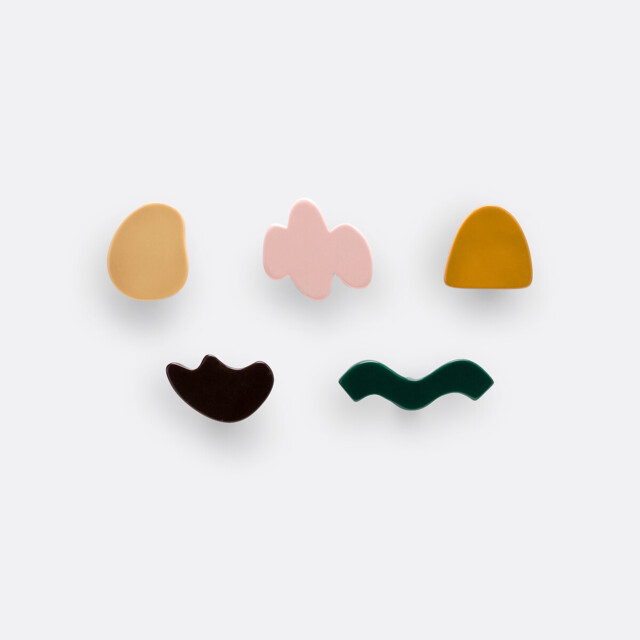 Set of 5 Divali Colourful Child's Hooks - image 1