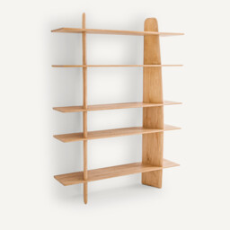 Iloss Solid Oak Bookcase