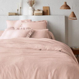 Kumla Plain Cotton Muslin Duvet Cover