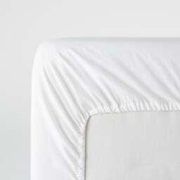 Scenario 30cm Plain Washed Cotton Fitted Sheet - thumbnail 4