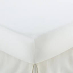 Scenario 30cm Plain Washed Cotton Fitted Sheet - thumbnail 3