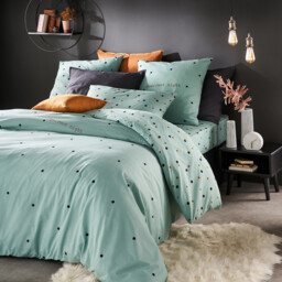 Perfect Night Spotted Cotton Duvet Cover