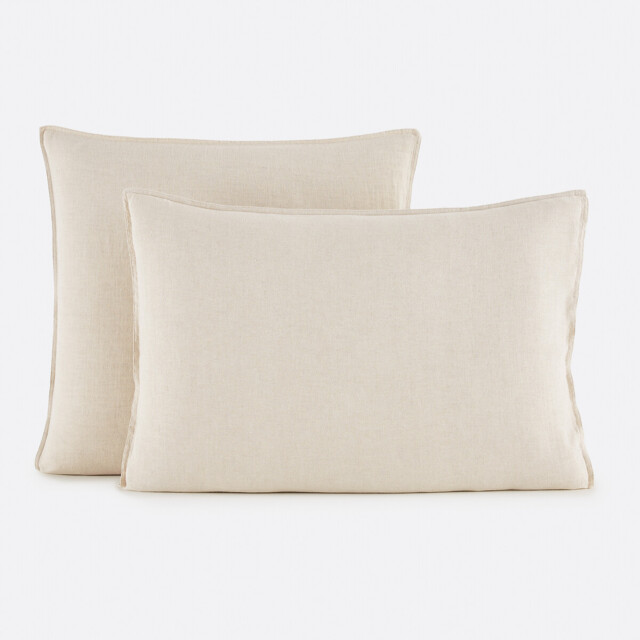 Marnie Plain Pillowcase in Washed Cotton/Linen - image 1