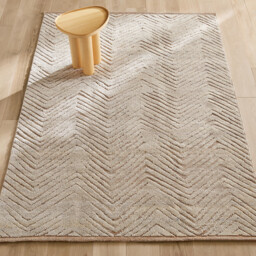 Nykare Hand-Knotted Herringbone Wool Rug