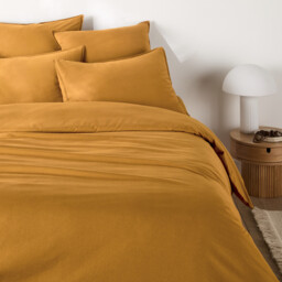 Scenario Plain 100% Washed Cotton Duvet Cover - thumbnail 4