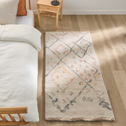 Ashwin Hand-Tufted 100% Wool Bedside Rug - thumbnail 1