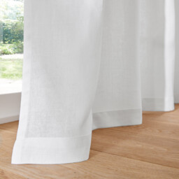 Onega Washed Linen Curtain with Eyelets - thumbnail 3
