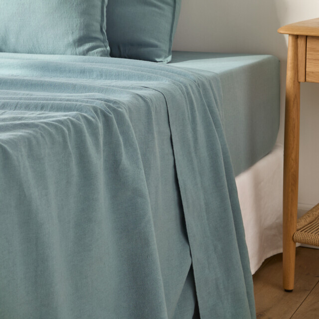 Marnie Flat Sheet in Washed Cotton/Linen - image 1