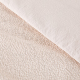Seersucker Washed Cotton Duvet Cover - thumbnail 3