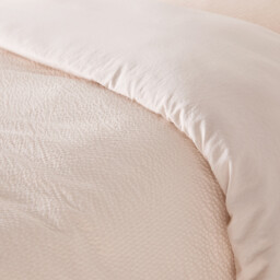 Seersucker Washed Cotton Duvet Cover - thumbnail 4