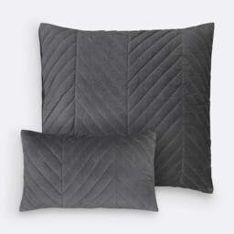 Milano Velvet Quilted Cushion Cover - thumbnail 1