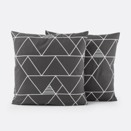 Odin Geometric Cotton Pillowcase - thumbnail 2