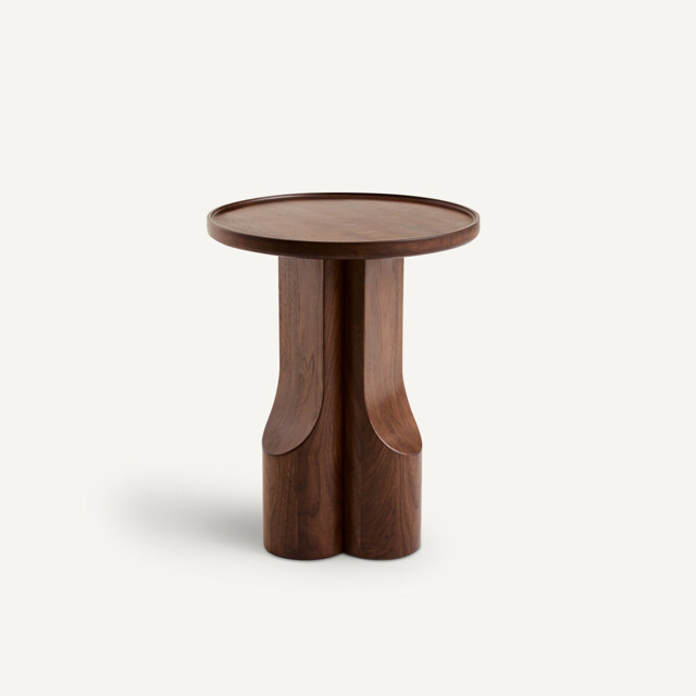 Stigido Side Table in Walnut and Walnut Veneer - image 1