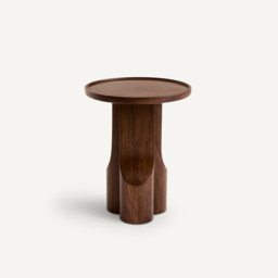 Stigido Side Table in Walnut and Walnut Veneer - thumbnail 3