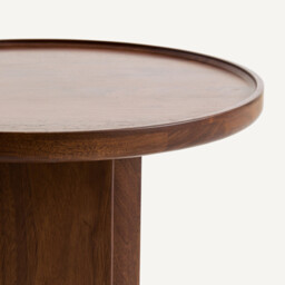 Stigido Side Table in Walnut and Walnut Veneer - thumbnail 4