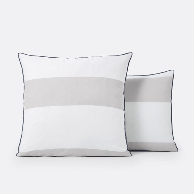 Yacht Striped Cotton Pillowcase - image 1