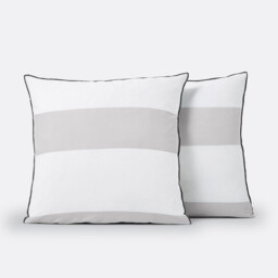 Yacht Striped Cotton Pillowcase - thumbnail 3