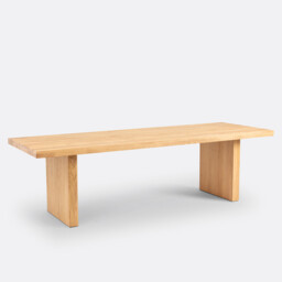Vova 8-10 Seater Dining Table in Solid Oak - thumbnail 3