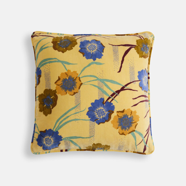 Mowan Printed Cotton Velour Cushion Cover 45x45cm - image 1