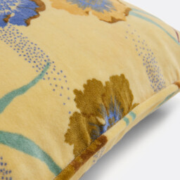Mowan Printed Cotton Velour Cushion Cover 45x45cm - thumbnail 4