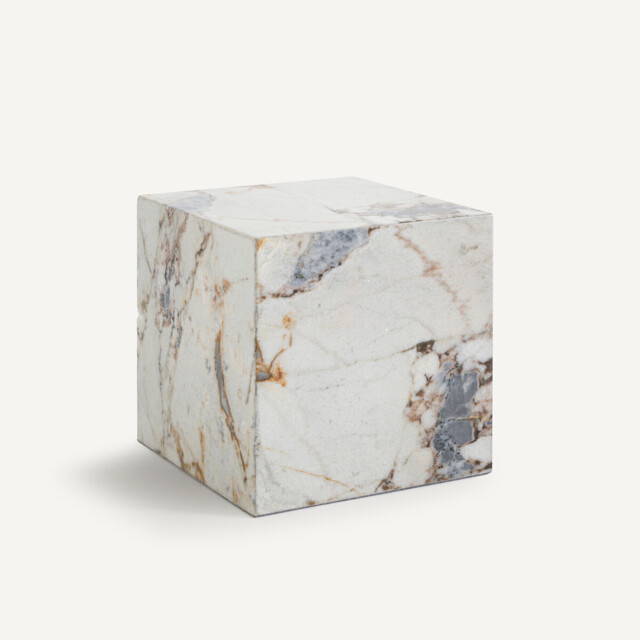 Alcana Marble Cube Side Table - image 1
