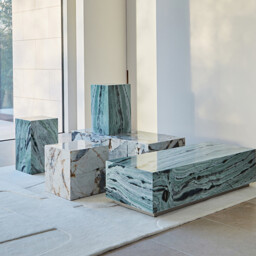 Alcana Marble Cube Side Table - thumbnail 2