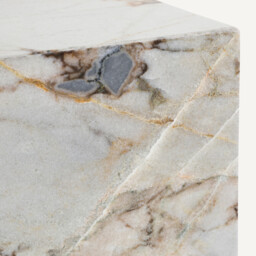 Alcana Marble Cube Side Table - thumbnail 4