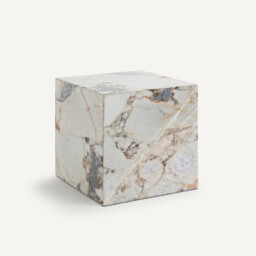Alcana Marble Cube Side Table - thumbnail 3