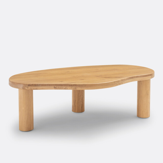 Rodi Organic Solid Oak Coffee Table, Length 120cm - image 1