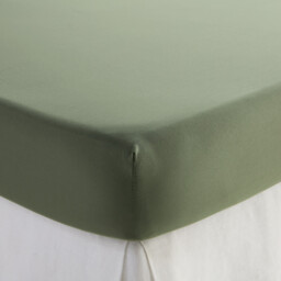 Washed Recycled Polyester Microfibre Fitted Sheet with 30cm Flap - thumbnail 3
